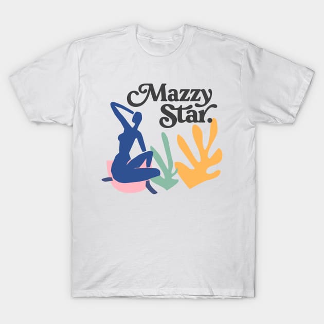 Mazzy Star Matisse-Style 90s Design T-Shirt by DankFutura